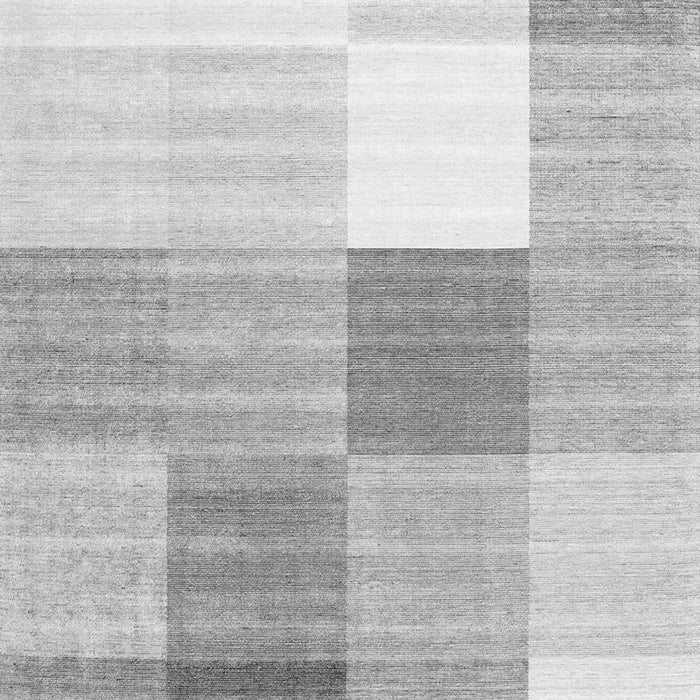 Checkered Gray Modern Rug, con1807gry
