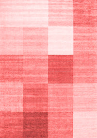 Checkered Red Modern Rug, con1807red