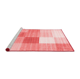Modern Red Washable Rugs