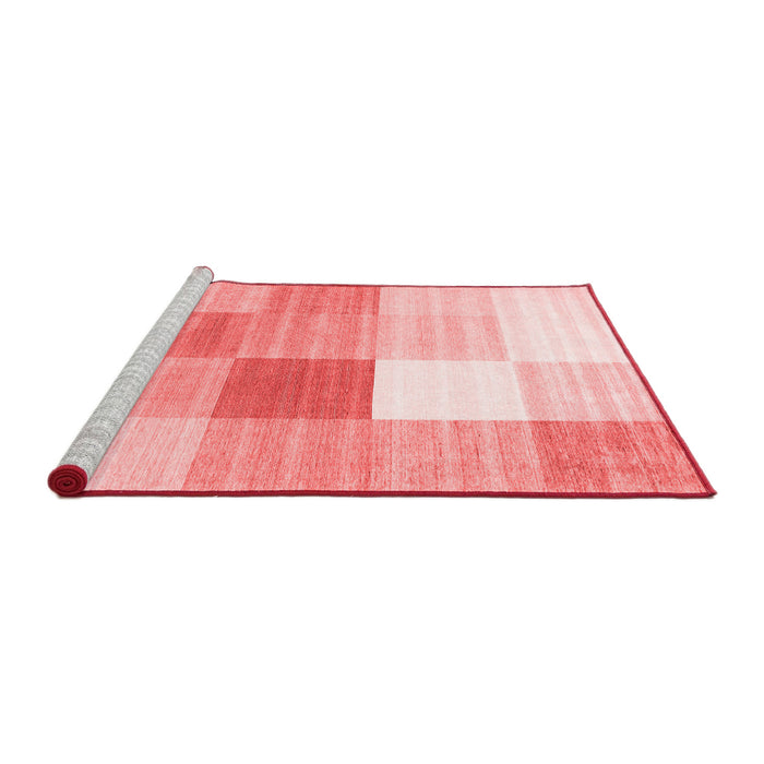 Modern Red Washable Rugs