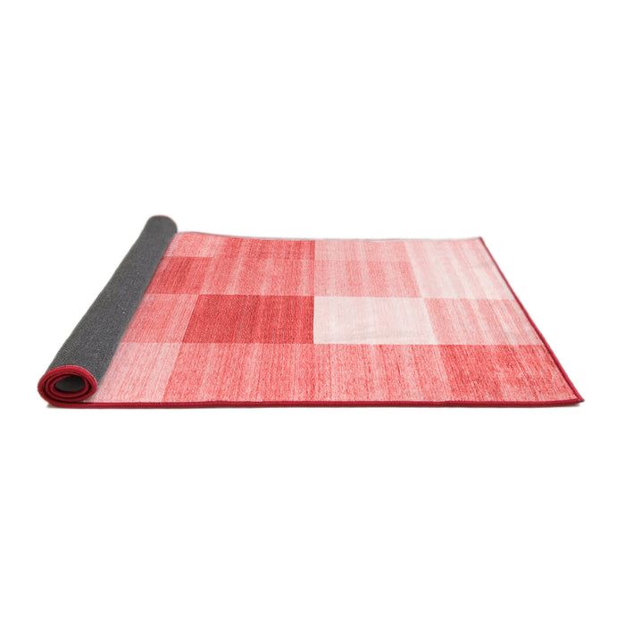 Checkered Red Modern Area Rugs