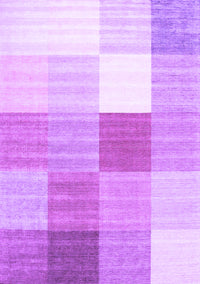 Checkered Purple Modern Rug, con1807pur