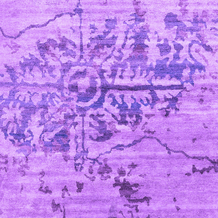 Machine Washable Abstract Purple Contemporary Area Rugs, wshcon1808pur