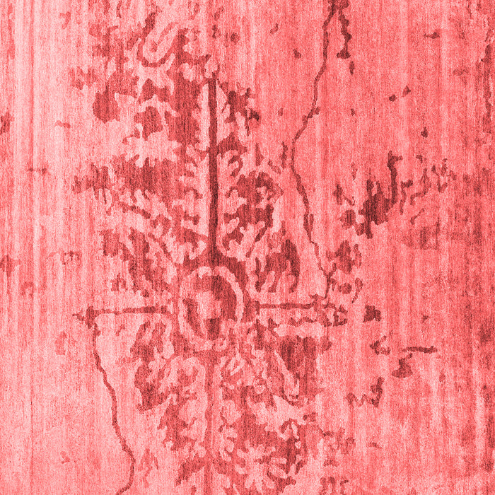 Abstract Red Contemporary Rug, con1808red