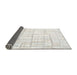 Thickness of Contemporary Platinum Gray Modern Rug, con1809