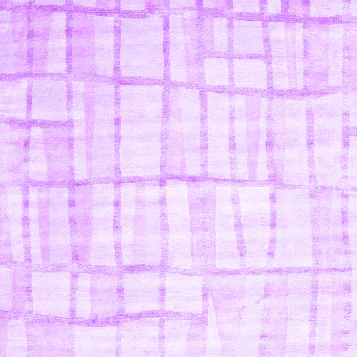 Abstract Purple Contemporary Rug, con1809pur