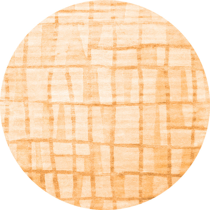 Machine Washable Abstract Orange Contemporary Area Rugs, wshcon1809org