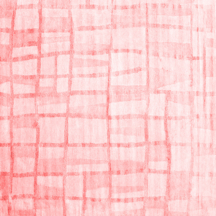 Machine Washable Abstract Red Contemporary Rug, wshcon1809red