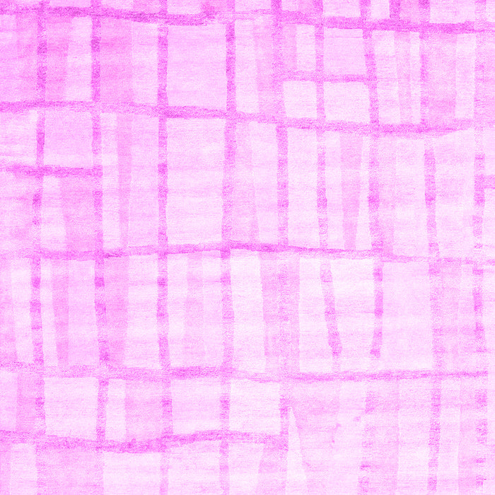 Abstract Pink Contemporary Rug, con1809pnk