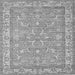 Serging Thickness of Abstract Gray Contemporary Rug, con180gry