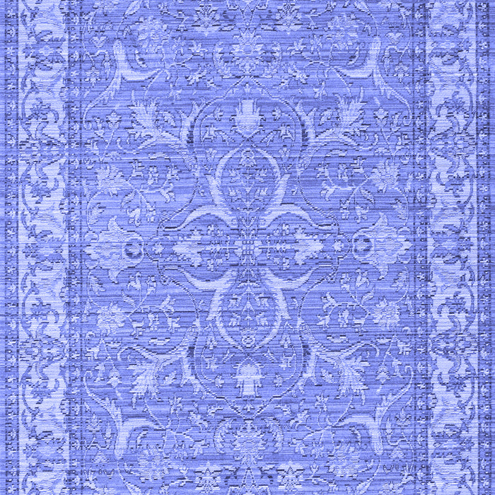 Machine Washable Abstract Blue Contemporary Rug, wshcon180blu