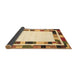 Sideview of Abstract Brown Contemporary Rug, con1810brn