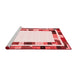 Contemporary Red Washable Rugs