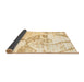 Sideview of Abstract Brown Contemporary Rug, con1811brn