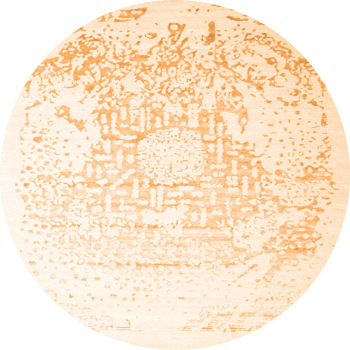 Machine Washable Abstract Orange Contemporary Area Rugs, wshcon1812org