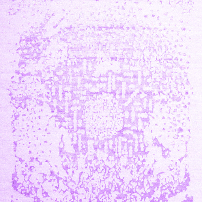 Abstract Purple Contemporary Rug, con1812pur
