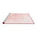 Contemporary Red Washable Rugs