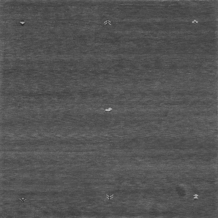 Round Machine Washable Abstract Gray Contemporary Rug, wshcon1813gry