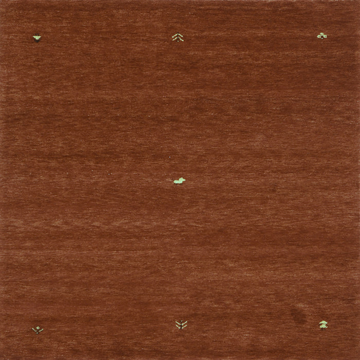 Square Abstract Light Blue Contemporary Rug, con1813lblu