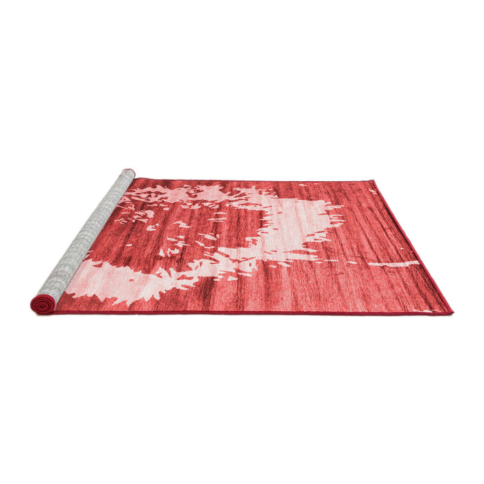 Contemporary Red Washable Rugs