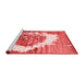 Contemporary Red Washable Rugs