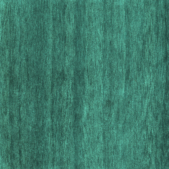 Square Machine Washable Abstract Turquoise Contemporary Area Rugs, wshcon1815turq
