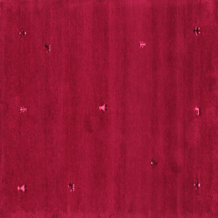 Square Abstract Pink Contemporary Rug, con1816pnk