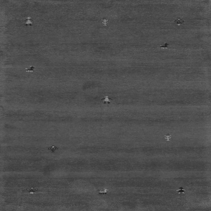 Serging Thickness of Abstract Gray Contemporary Rug, con1816gry