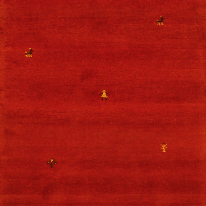 Abstract Yellow Contemporary Rug, con1816yw