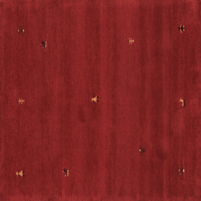 Square Machine Washable Abstract Brown Contemporary Rug, wshcon1816brn