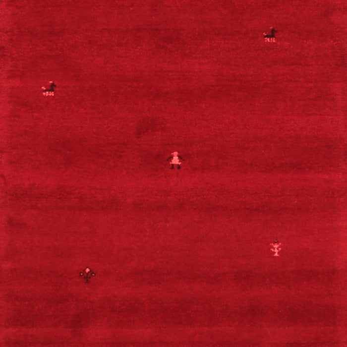 Machine Washable Abstract Red Contemporary Rug, wshcon1816red