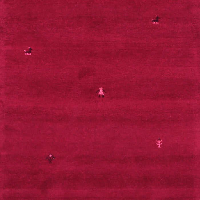 Machine Washable Abstract Pink Contemporary Rug, wshcon1816pnk