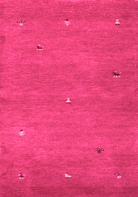 Abstract Pink Contemporary Rug, con1817pnk