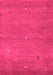 Abstract Pink Contemporary Rug, con1817pnk