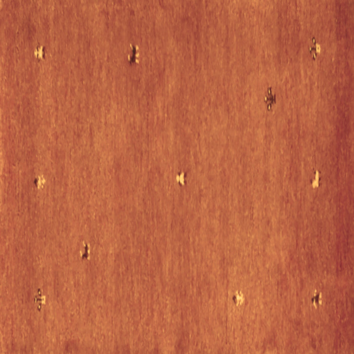 Square Abstract Brown Contemporary Rug, con1817brn