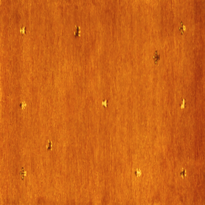 Square Abstract Yellow Contemporary Rug, con1817yw