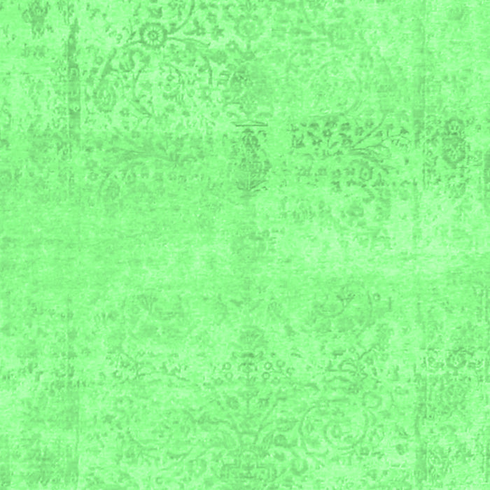 Abstract Emerald Green Contemporary Rug, con1818emgrn