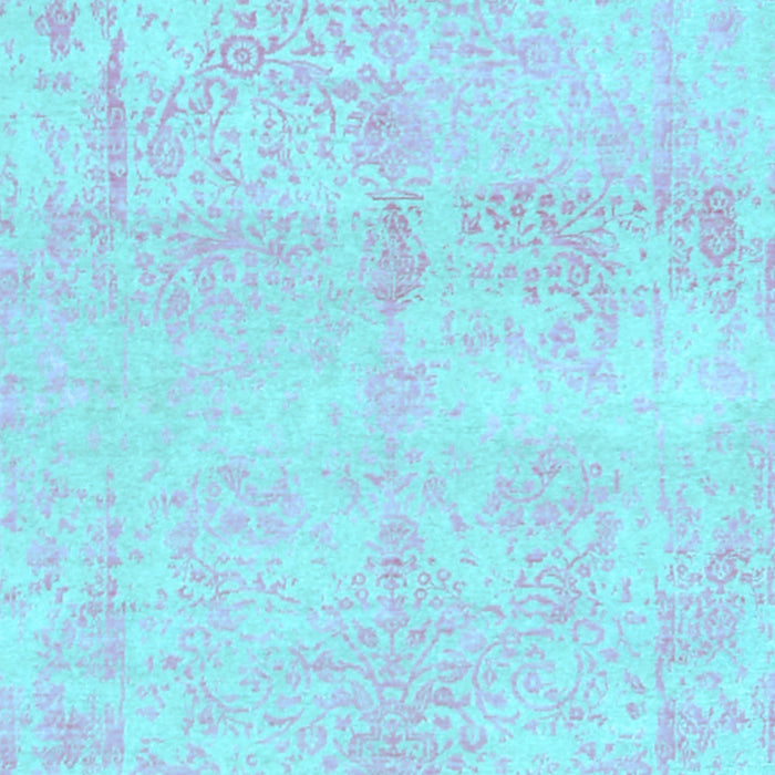 Abstract Light Blue Contemporary Rug, con1818lblu