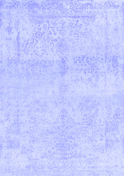 Abstract Blue Contemporary Rug, con1818blu