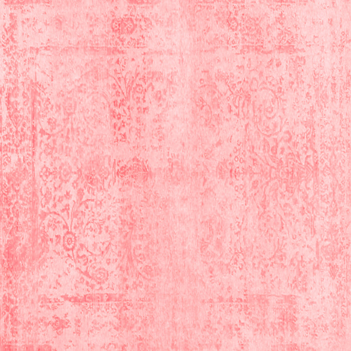 Machine Washable Abstract Red Contemporary Rug, wshcon1818red