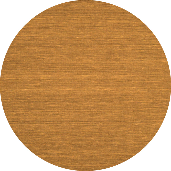 Square Abstract Orange Contemporary Rug, con181org