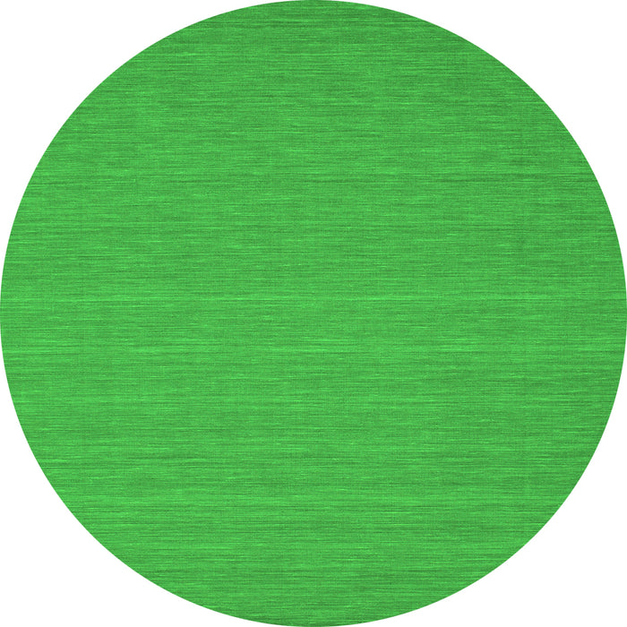 Square Abstract Green Contemporary Rug, con181grn