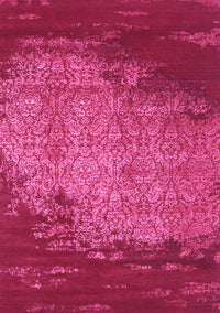 Abstract Purple Contemporary Rug, con1820pur