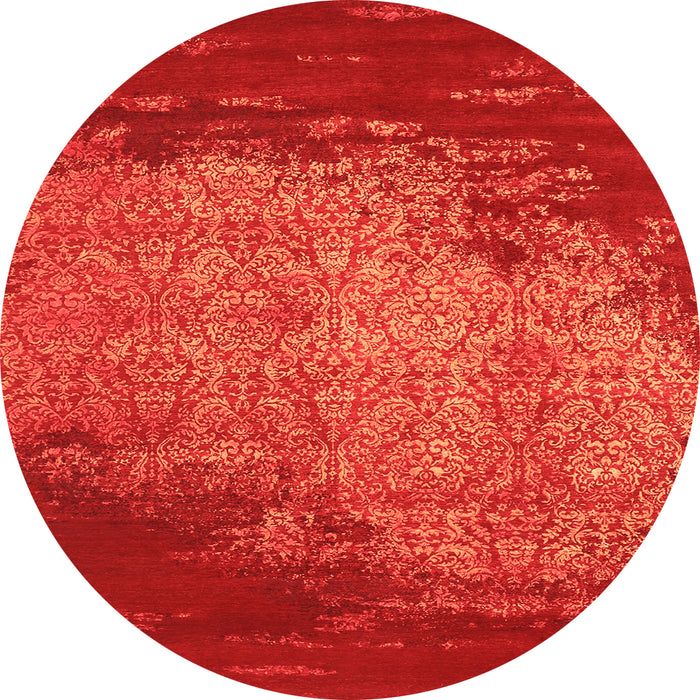 Machine Washable Abstract Orange Contemporary Area Rugs, wshcon1820org