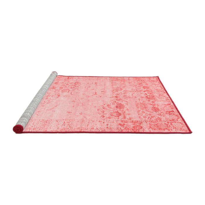 Contemporary Red Washable Rugs