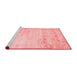 Contemporary Red Washable Rugs