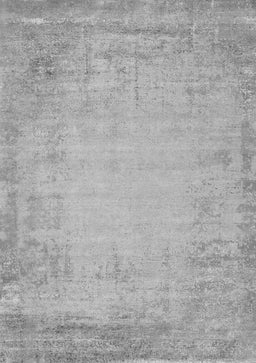 Abstract Gray Contemporary Rug, con1822gry
