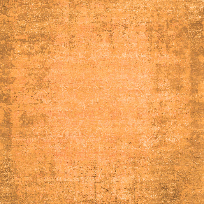 Serging Thickness of Machine Washable Abstract Orange Contemporary Area Rugs, wshcon1822org