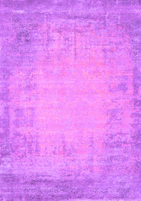 Abstract Purple Contemporary Rug, con1822pur