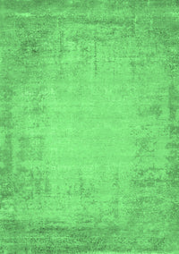 Abstract Emerald Green Contemporary Rug, con1822emgrn